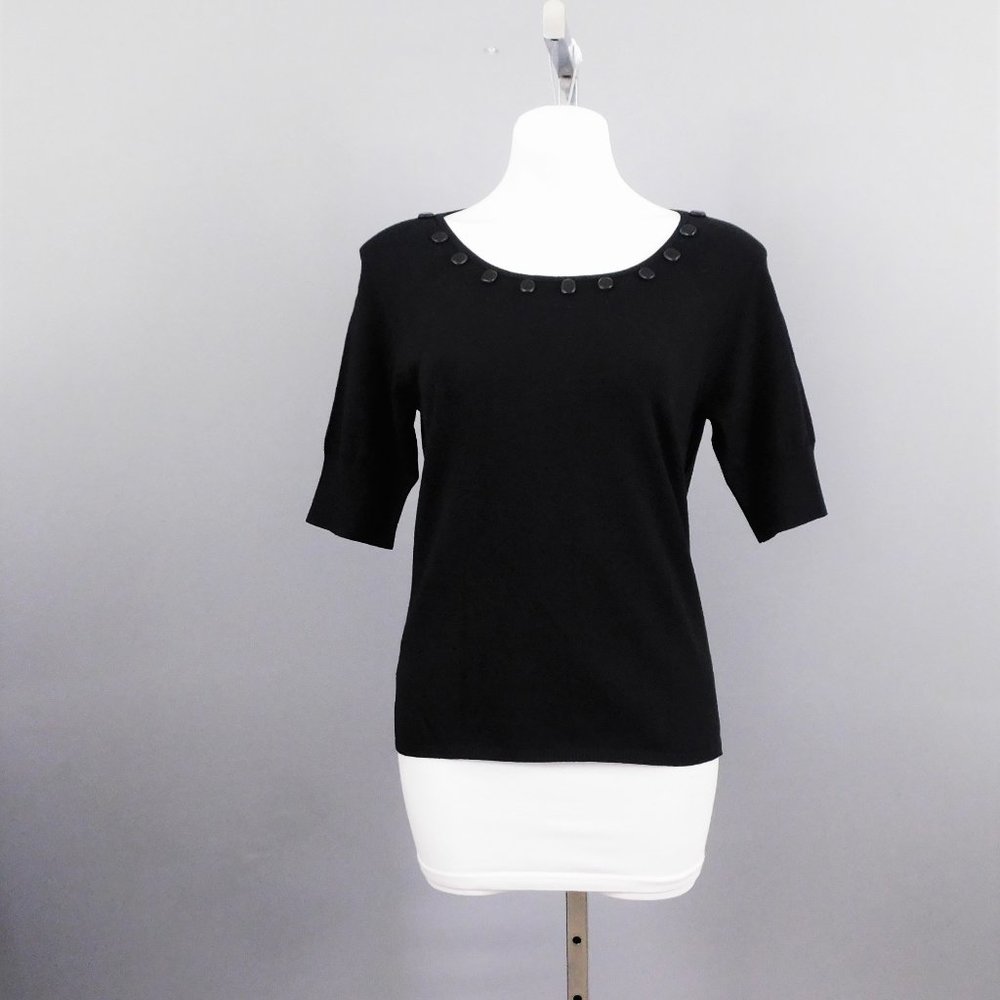 David‎ Brooks Women Black Shirt New S